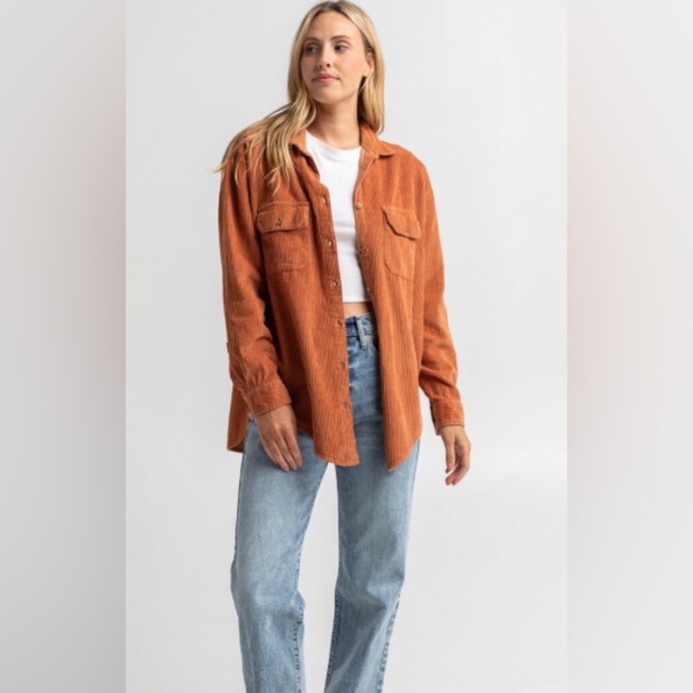 BILLABONG So Stoked Womens Button Down Corduroy Shirt